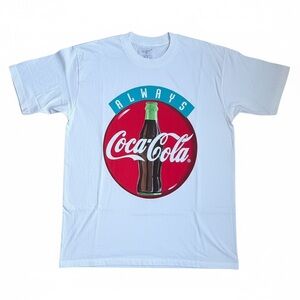 Vintage 1994 Always Coca-Cola Single Stitch T-Shirt White XL Made in USA